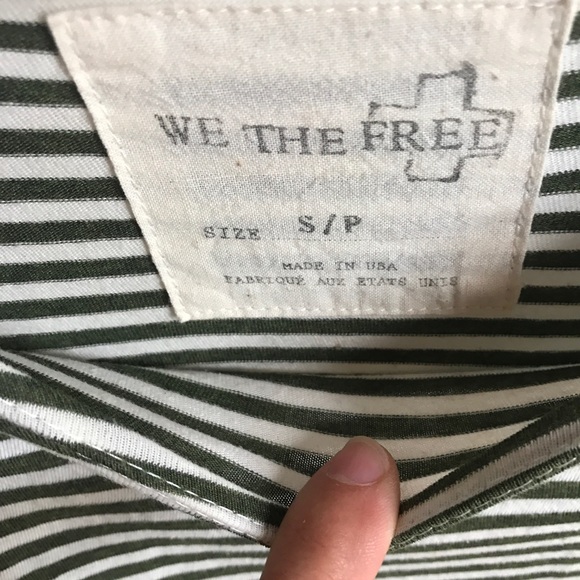 We the Free peplum top - Picture 3 of 3